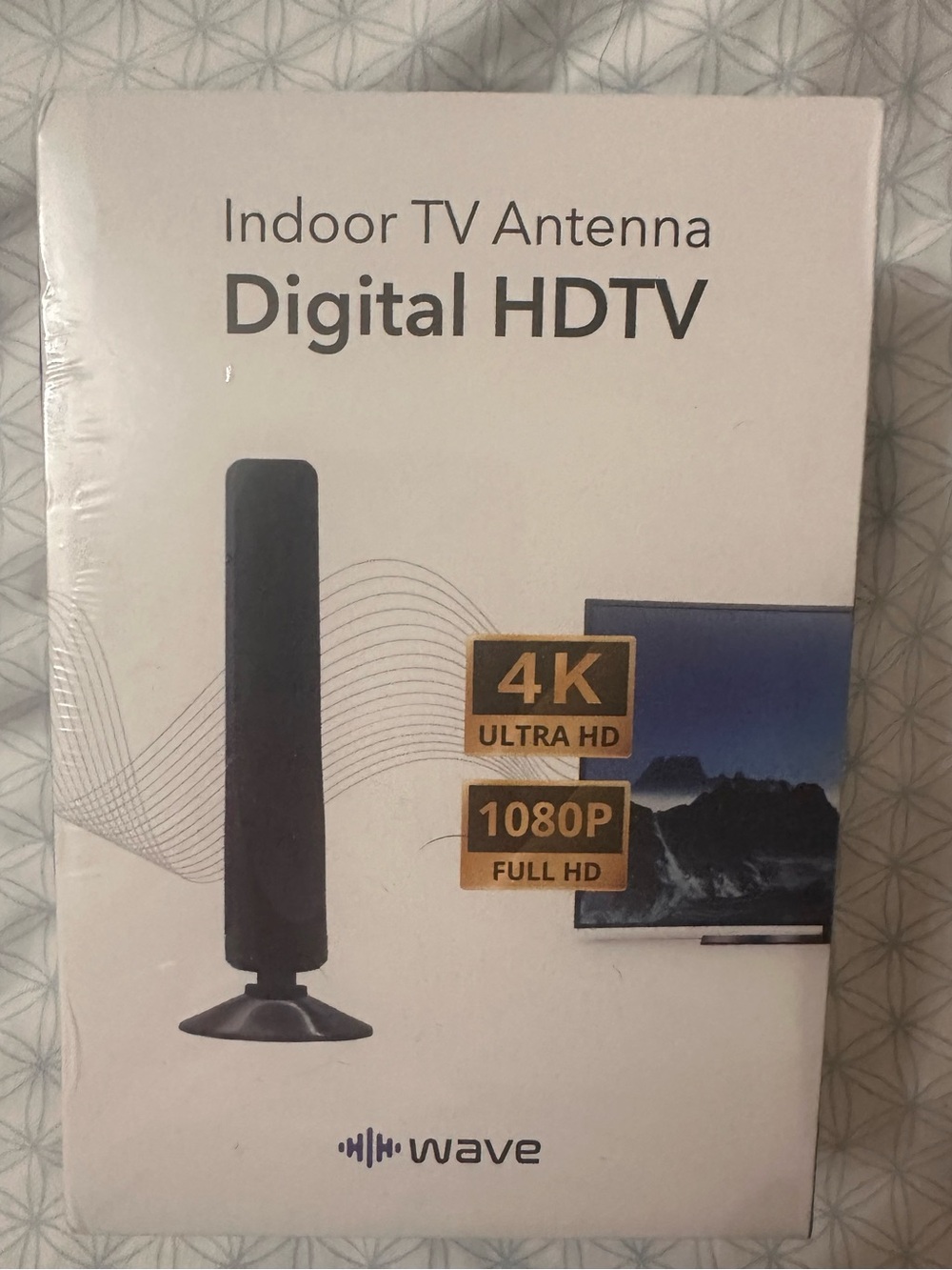 Wave Indoor Digital HDTV Antenna — Black
